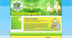 Desktop Screenshot of ducklingsdaynursery.com