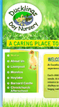Mobile Screenshot of ducklingsdaynursery.com